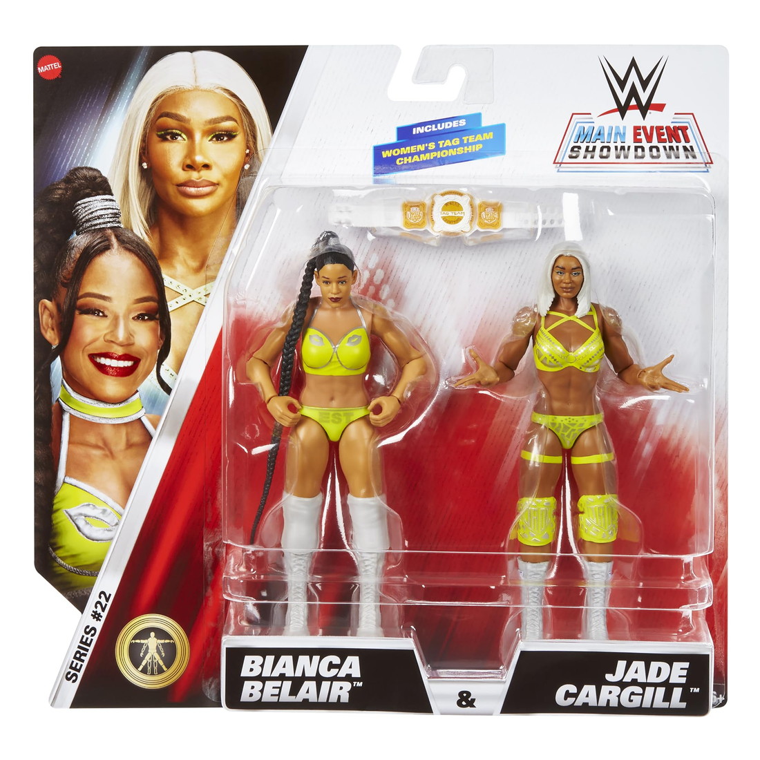 WWE ジェイド・カーギル＆ビアンカ・ベレア メインイベント 2パック 22