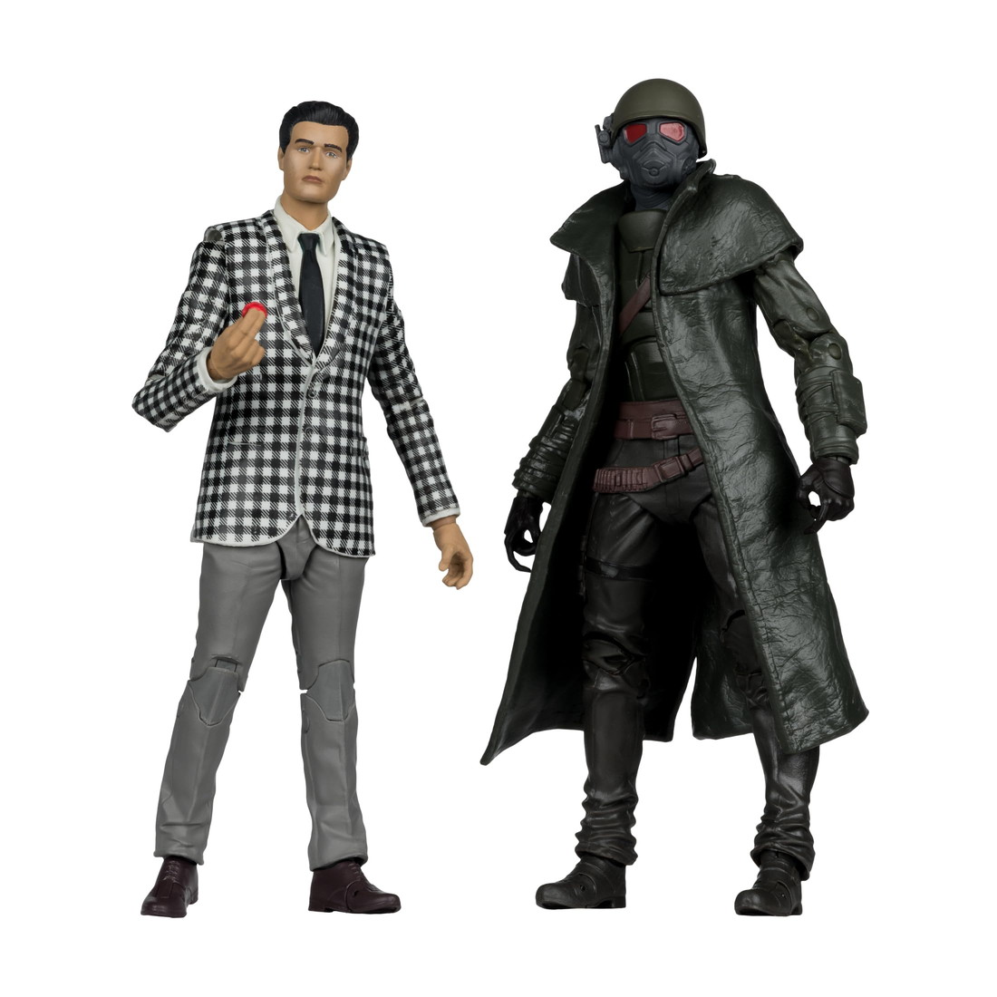 McFarlane Toys Fallout New Vegas フィギュア 2体セット Riot Ranger Armor Benny アクションフィギュア