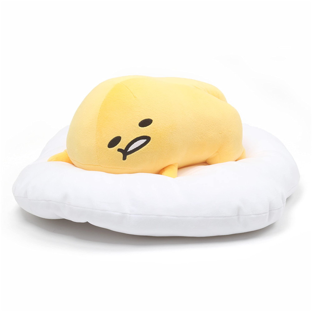 GUND ぐでたま 寝そべりぬいぐるみ Sanrio カワイイ ホワイト/イエロー｜Basqueバスク 10,585円