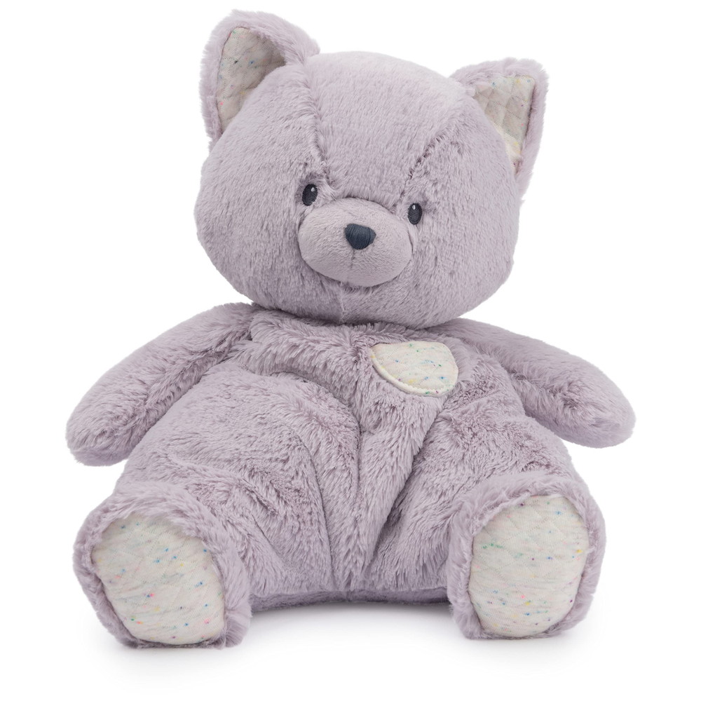 GUND Baby Oh So Snuggly 子猫 Lサイズ ぬいぐるみ 赤ちゃん ベビーギフト ラベンダー