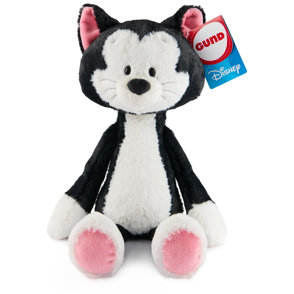 GUND Disney 公式 フィガロ Toothpick ぬいぐるみ ピノキオ ミッキー＆フレンズ 猫 ブラック