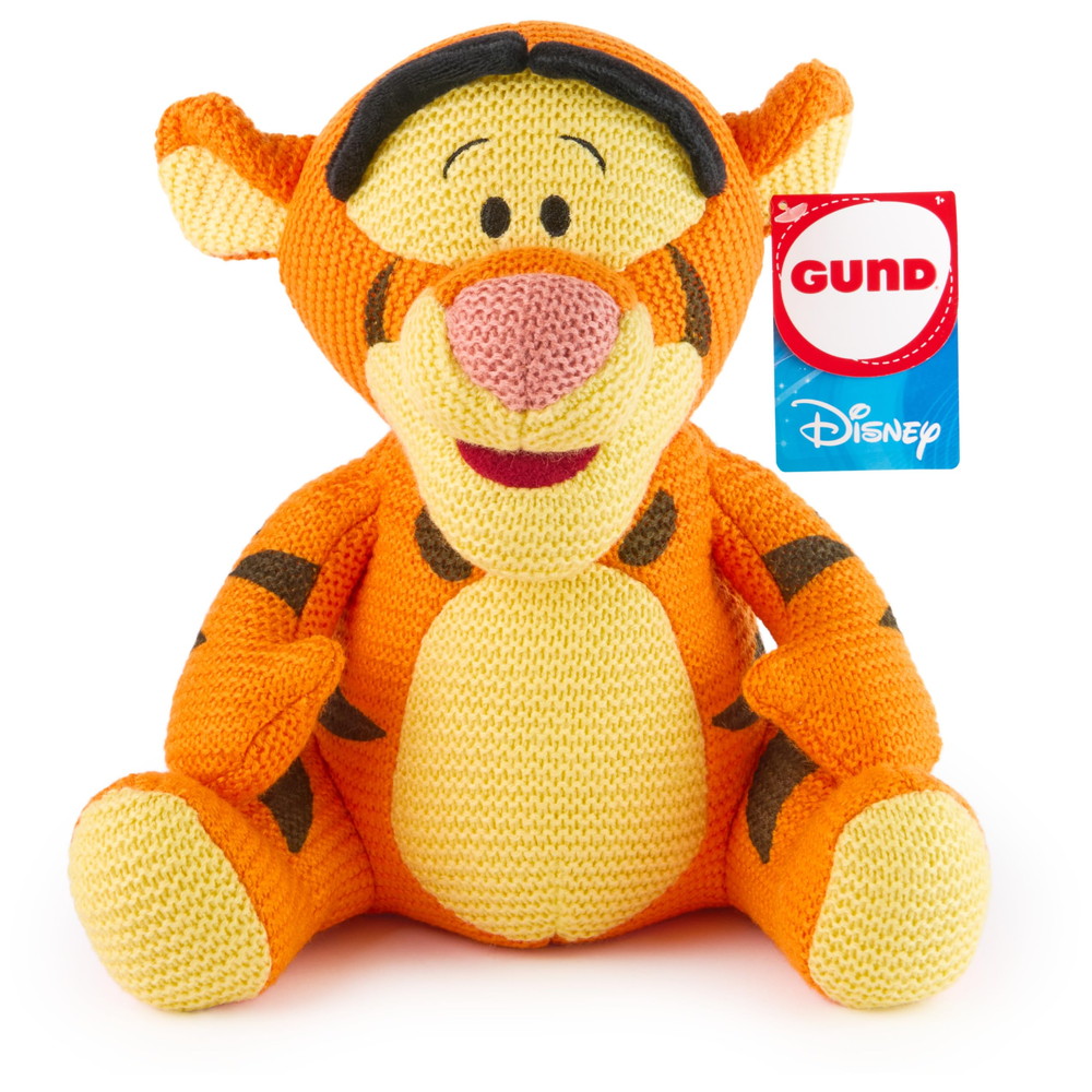 GUND Disney 公式 ティガー ニットぬいぐるみ くまのプーさん オレンジ｜Basqueバスク