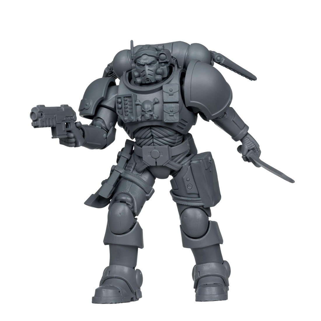 McFarlane Toysマクファーレン Warhammer 40000 フェボスアーマー中尉 ウルトラマリーン アーティストプルーフ 7インチ|Basqueバスク