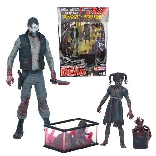 McFarlane Toysマクファーレンマクファーレントイズ ウォーキングデッド Governor with Penny Bloody Band W 2パック|Basqueバスク