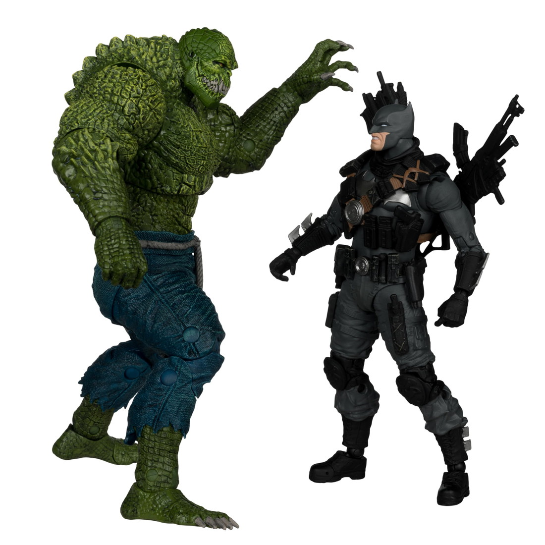 McFarlane Toysマクファーレンマクファーレン DCマルチバース The Grim Knight vs Killer Croc Dark Multiverse 7インチメガフィギュア Collector Edition 2パック #3