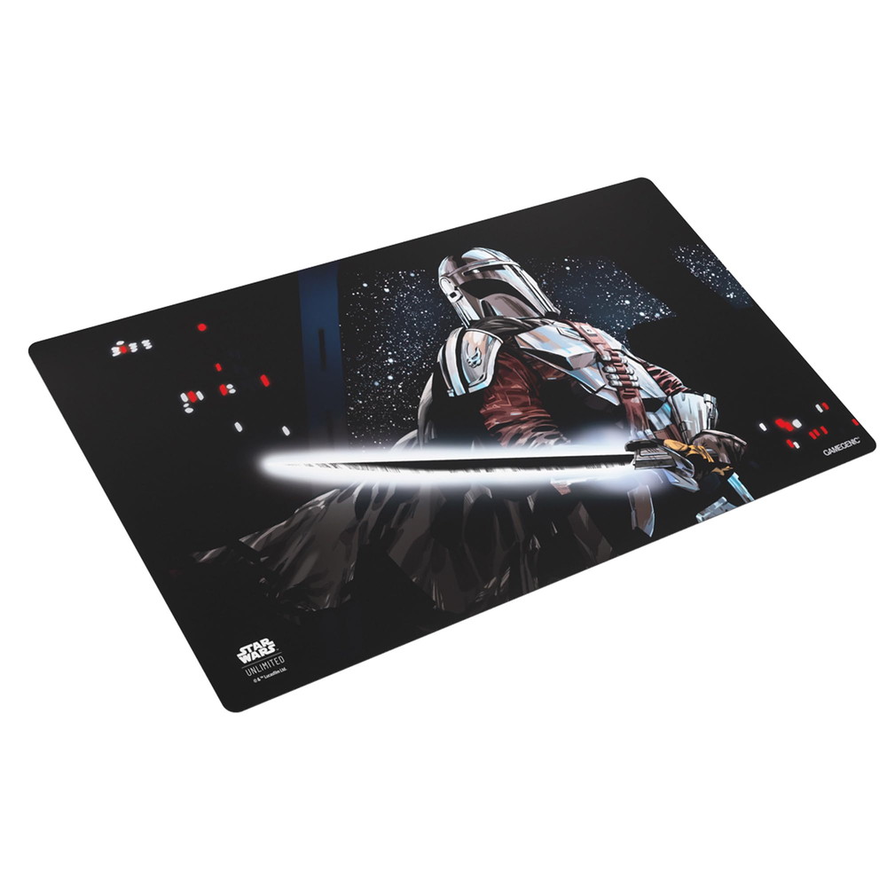 Star Wars Unlimited Mandalorian Prime プレイマット 24 x 14インチ Gamegenic製