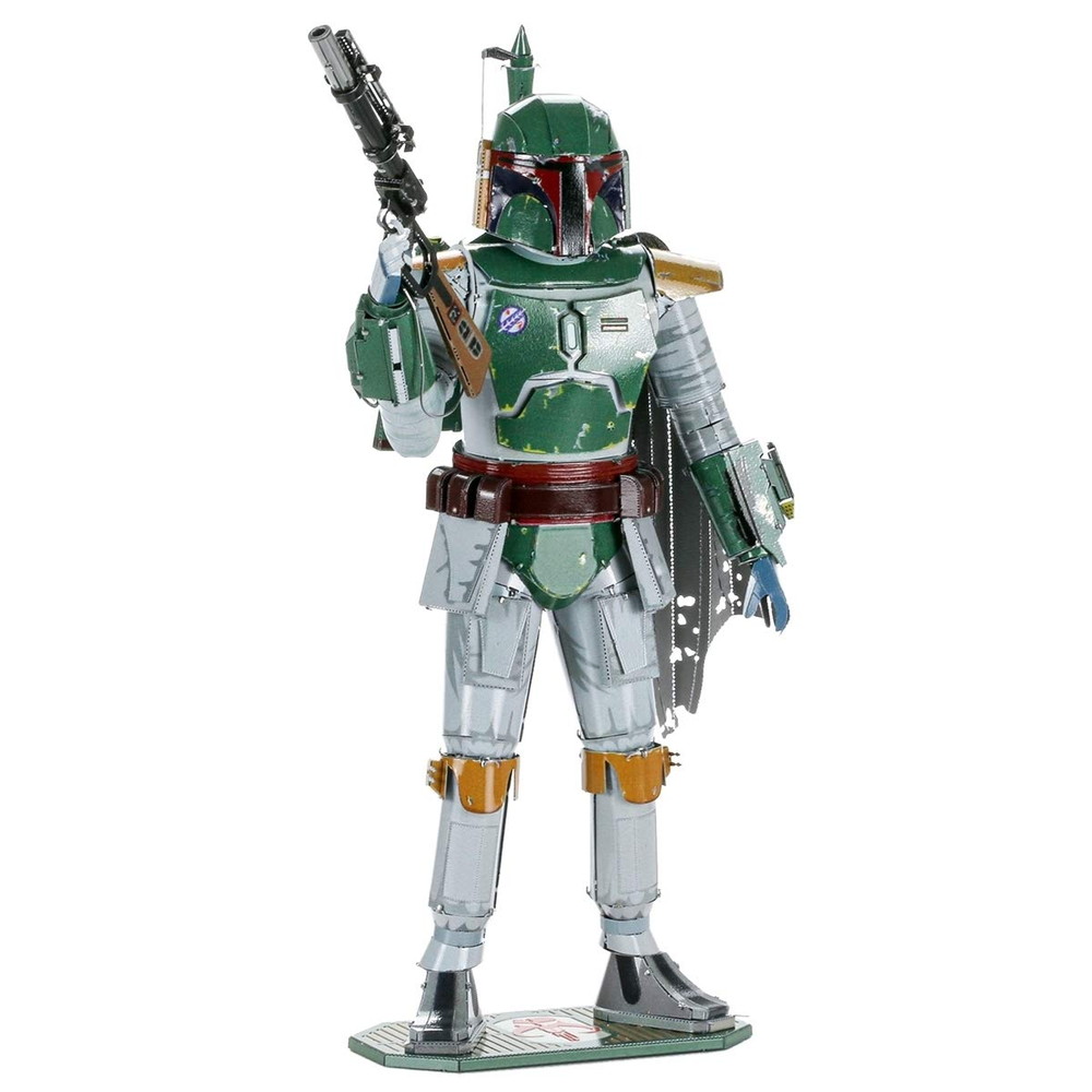 Metal Earth プレミアムシリーズ STAR WARS Boba Fett 3D メタルモデルキット Fascinations