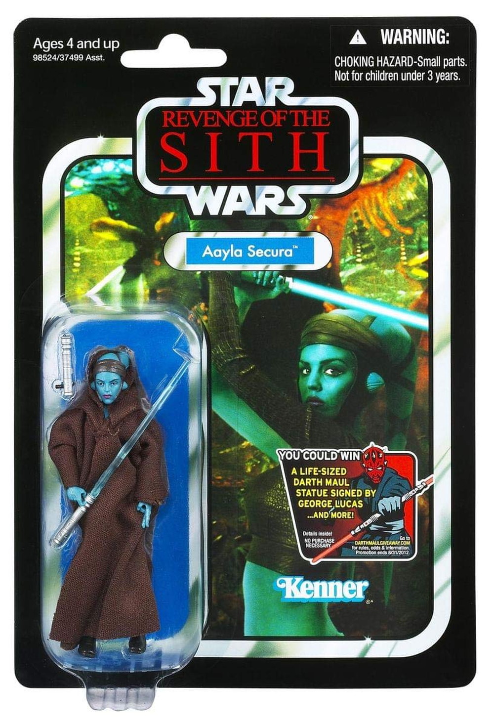 STAR WARS ヴィンテージフィギュア VC58 EpIII Aayla Secura