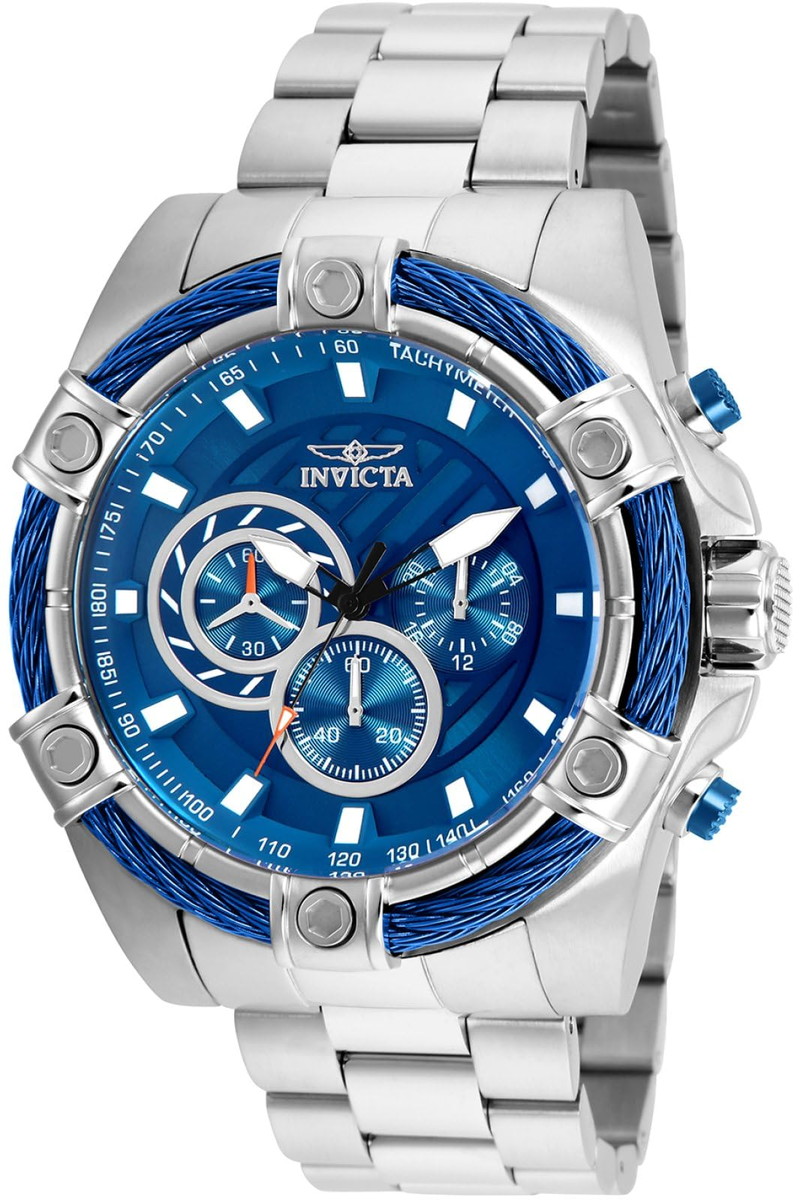 Invictaインビクタ ボルト クォーツ ステンレススチールバンド 腕時計 モデル25513