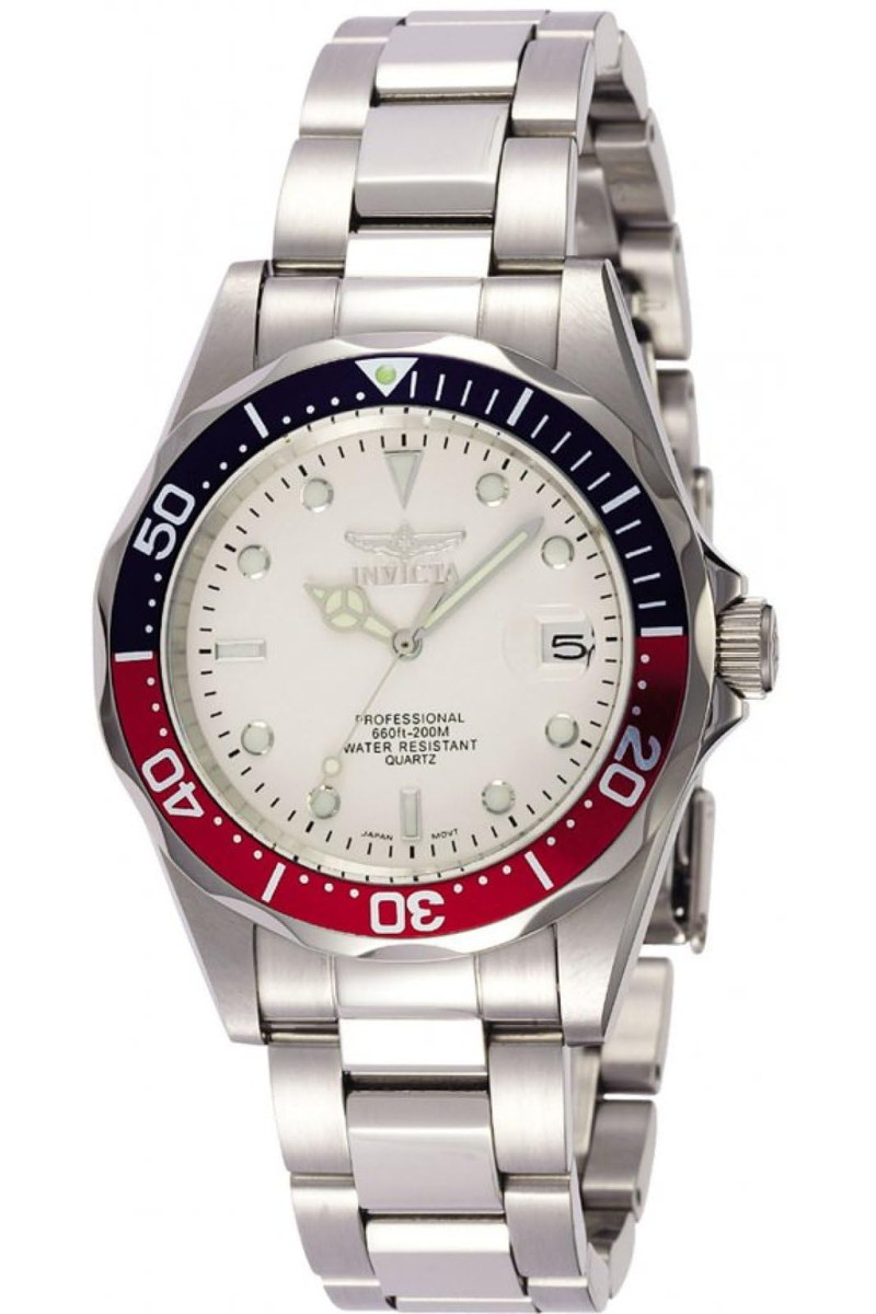 Invictaインビクタ プロダイバー クォーツ シルバー 腕時計 8933 12,300円