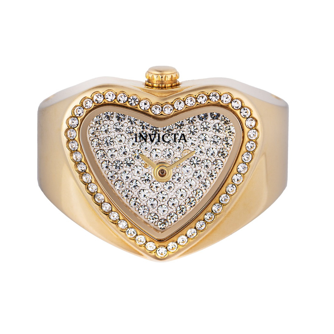 Invictaインビクタ Mini Angel レディース リングウォッチ 指輪時計 18.5mm ゴールド ステンレス クォーツ 防水 エレガント ギフト 25,086円