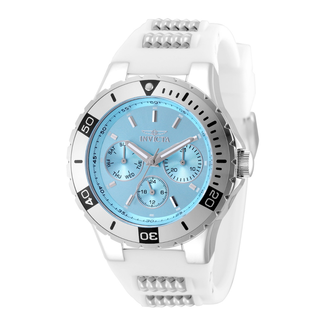 Invictaインビクタ Aviator ユニ一発やる ウオッチ 石英 100m雨合羽 ケイ素樹脂三尺帯 38粍容れもの 青碧文字記号盤 アビエーター