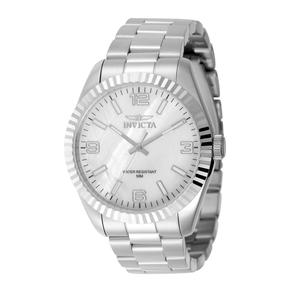 Invictaインビクタ Specialty Westbridge メンズ ウオッチ 石英 マザーオブパール ステンレス鋼 しろがね色 50m雨合羽 商行為 心地よい