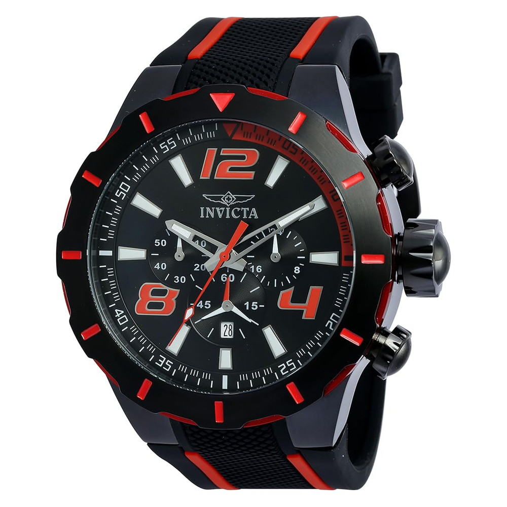 Invicta メンズ 20109 S1 Rally アナログ見せびらかす ジャパニーズ 石英 黒いこと ご覧なさる