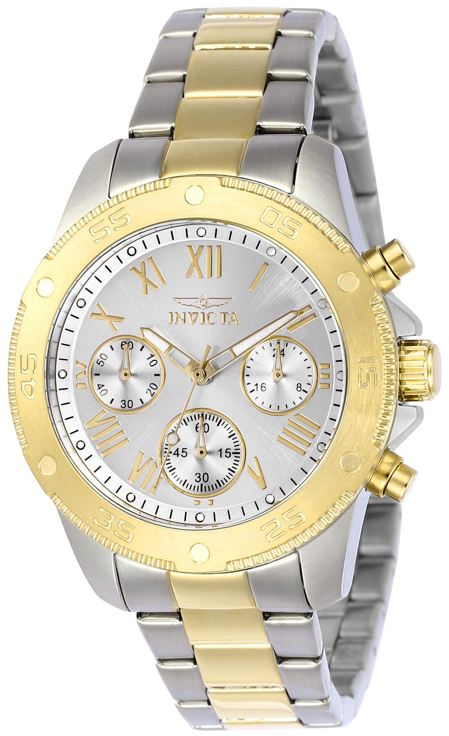 Invicta レディース 21733 Wildflower アナログディスプレイ クォーツ ツートーン ウォッチ｜Basqueバスク 19,390円