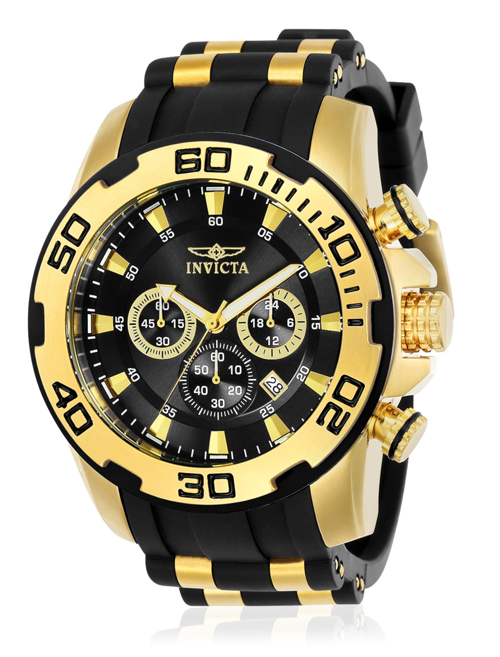 Invicta メンズ Pro Diver ステンレススチール クォーツ シリコンストラップ ブラック 26 カジュアル ウォッチ 22312 20,790円