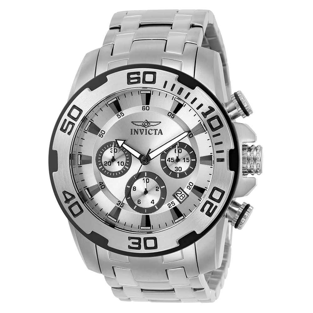 Invicta メンズ 22317 Pro Diver アナログ見せびらかす 石英 しろがね色 御覧なさる