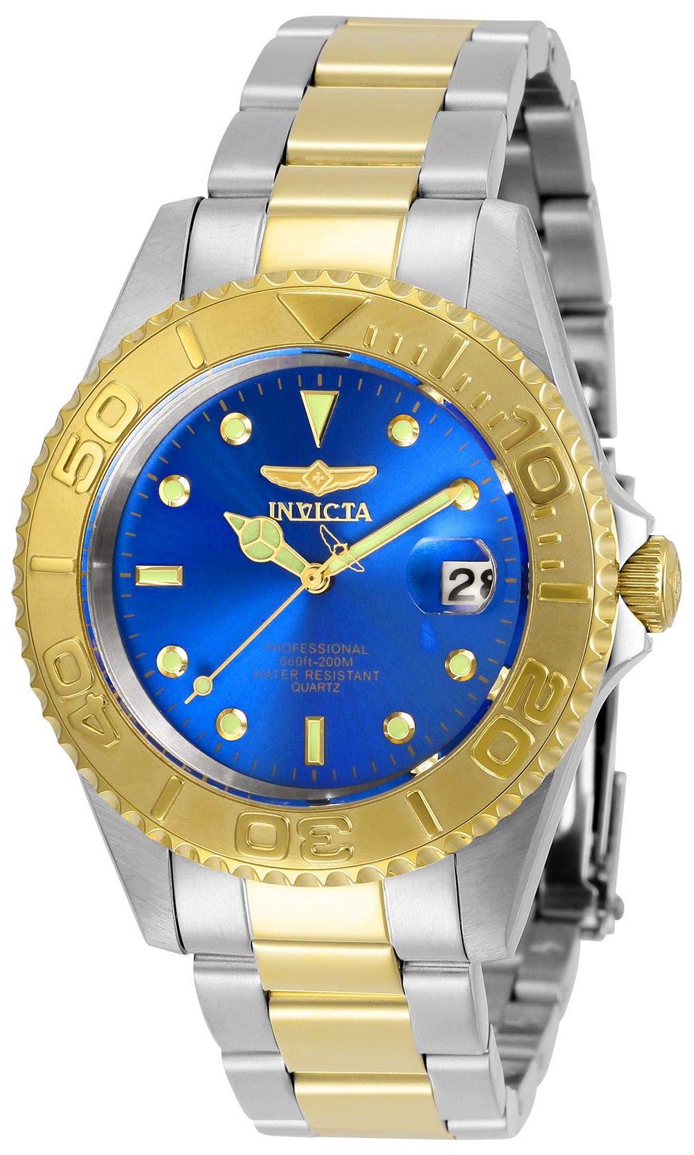 Invicta メンズ Pro Diver クォーツウォッチ ツートーン 29942