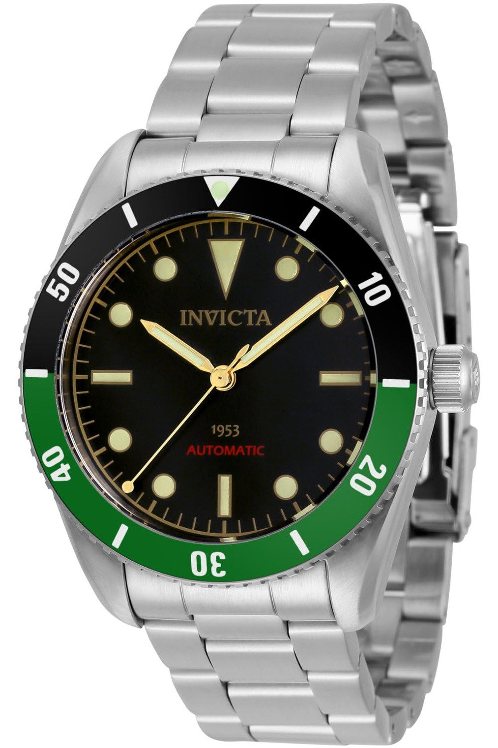 invicta メンズ 34335 Pro Diver オートマティック 3 お手て 黒いこと文字盤 御覧になる