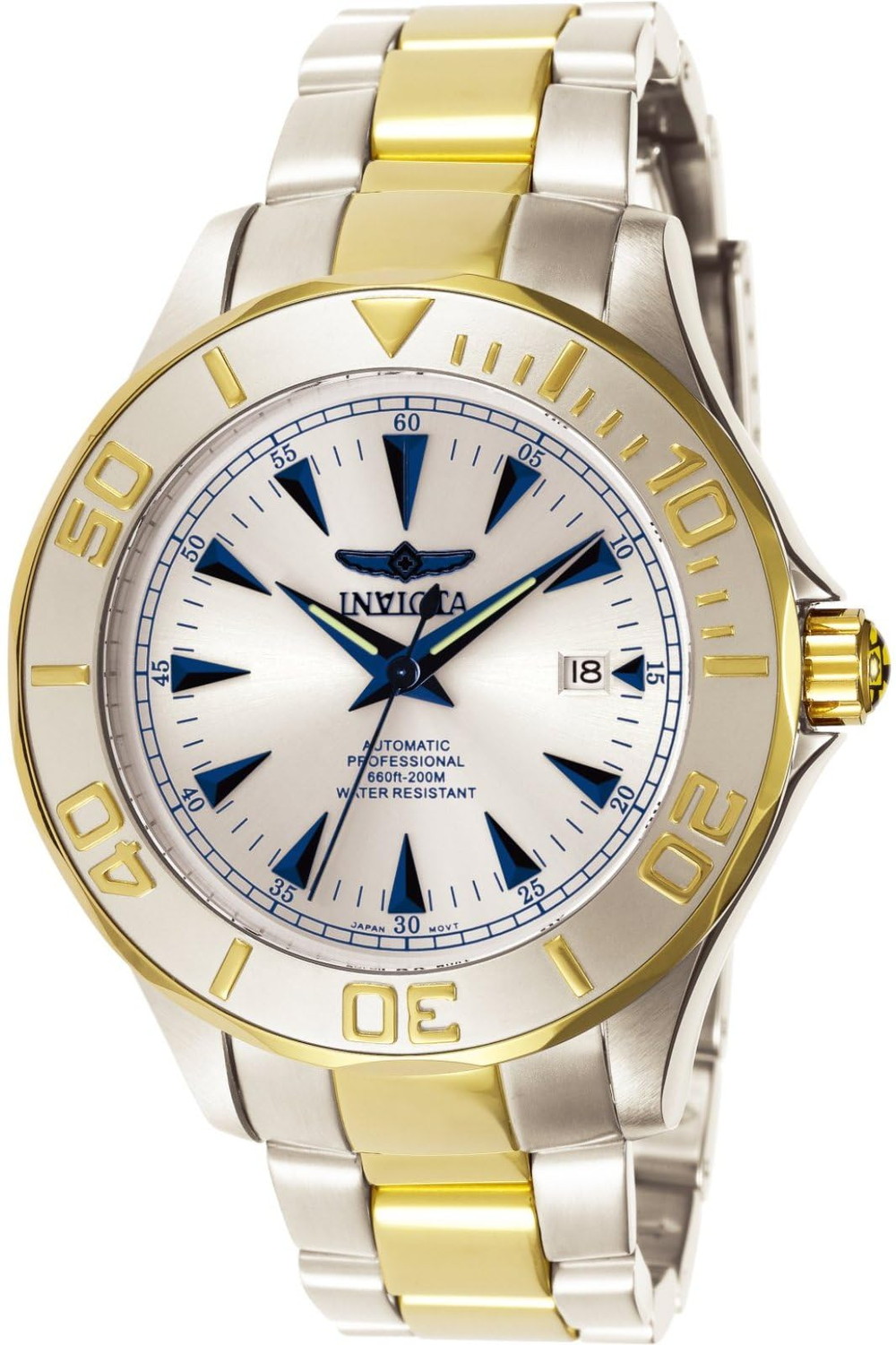 Invicta メンズ 7036 Signature Collection Pro Diver Ocean Ghost ツートーン オートマティック ウォッチ