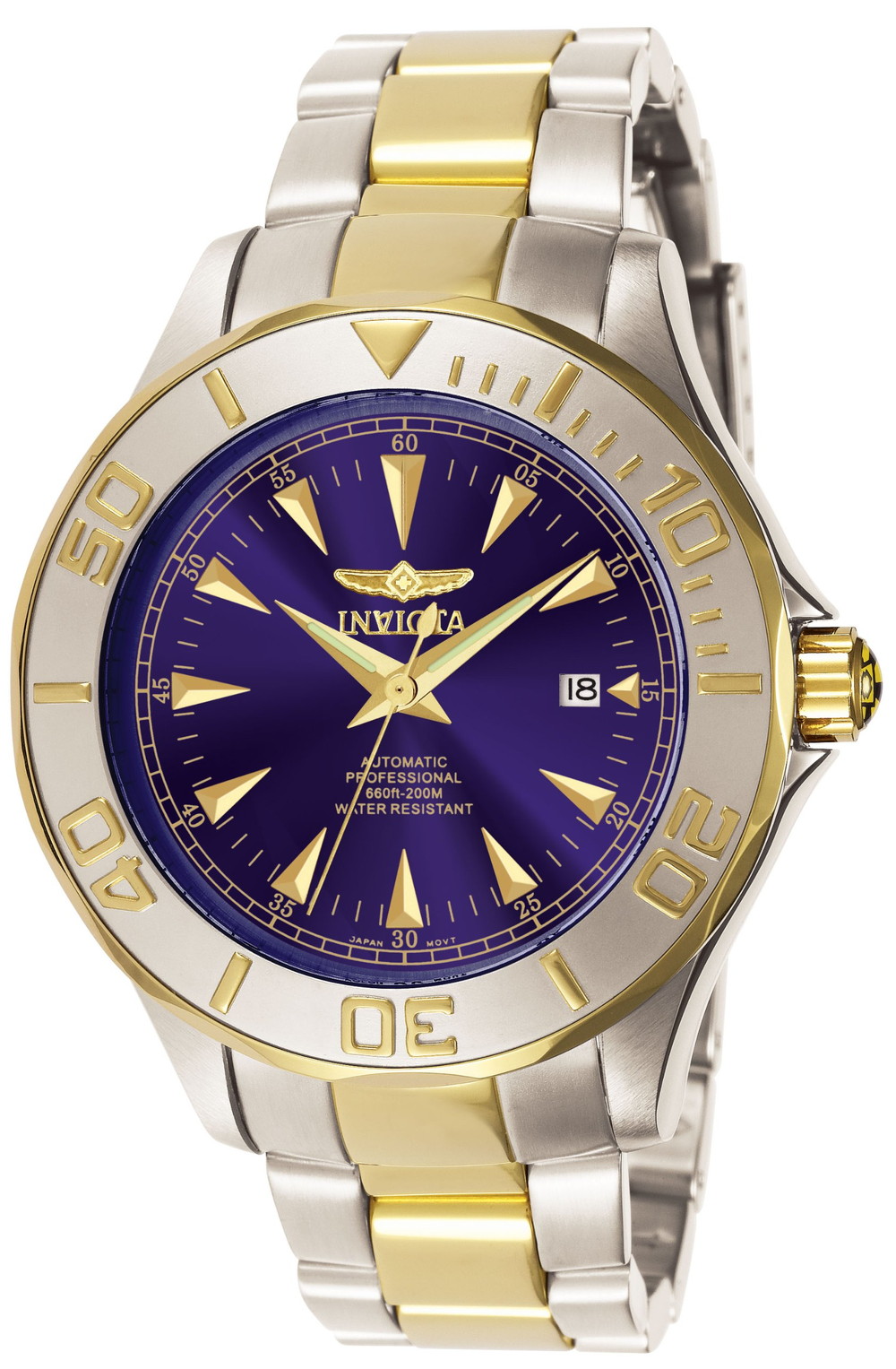 Invicta メンズ 7038 Signature Collection Pro Diver Ocean Ghost ツートーン オートマティック 御覧になる
