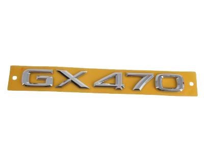 レクサス純正 バックドア ネームプレート No.4 (Back Door Name Plate, No.4) OEM パーツ｜Basqueバスク