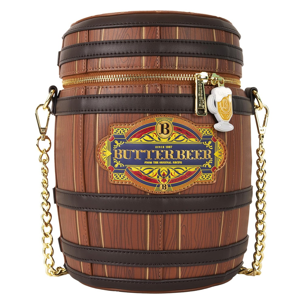 Loungefly Warner Bros Harry Potter バタービール樽 クロスボディバッグ