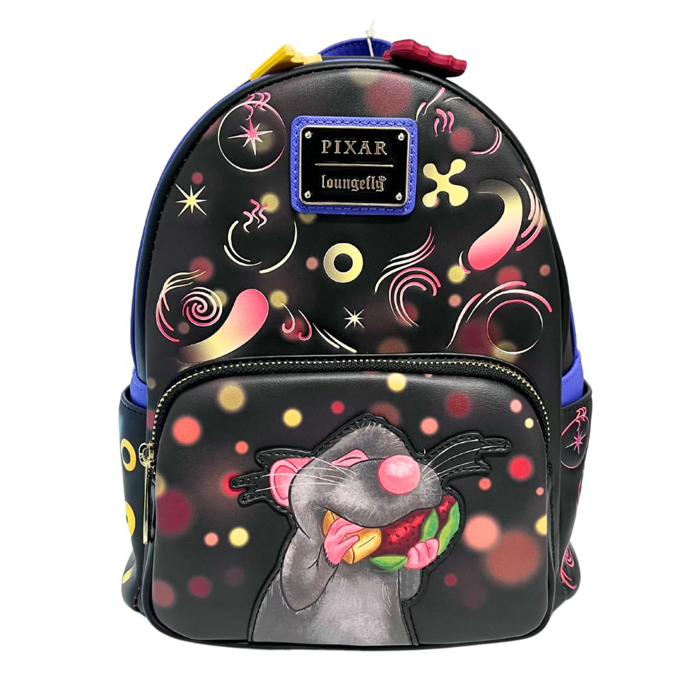 Loungefly 限定版 Disney Pixar レミーのおいしいレストラン レミー フードシーン ミニバックパック