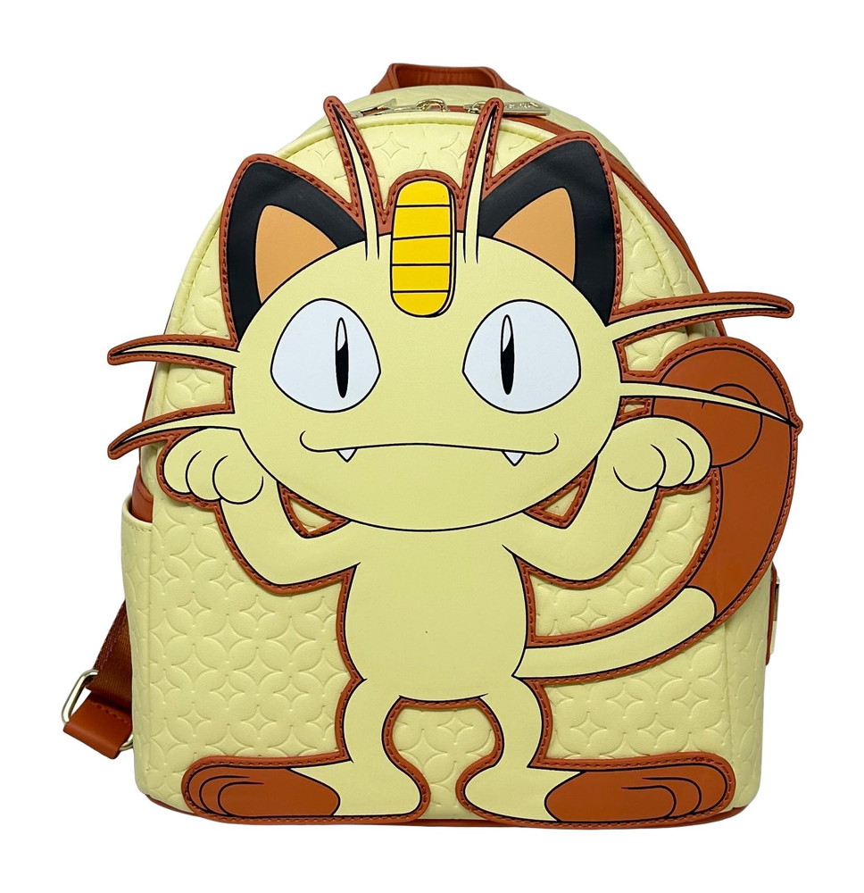 Loungefly Pokemon ニャース コスプレ レディース ダブルストラップ ショルダーバッグ｜Basqueバスク