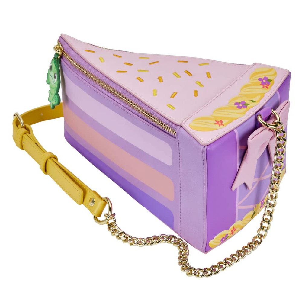 Loungefly Disney 塔の上のラプンツェル コスプレ ケーキ クロスボディバッグ