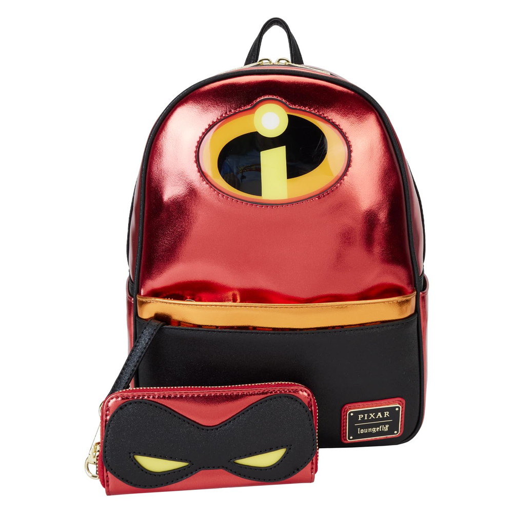 Loungefly Mr.インクレディブル 20周年記念 ライトアップ メタリックコスプレ ミニバックパック コインバッグ付き 17,064円