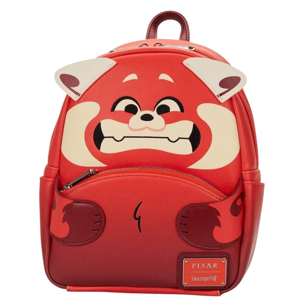 Loungefly Disney Pixar 私ときどきレッサーパンダ コスプレ レディース ダブルストラップ ショルダーバッグ