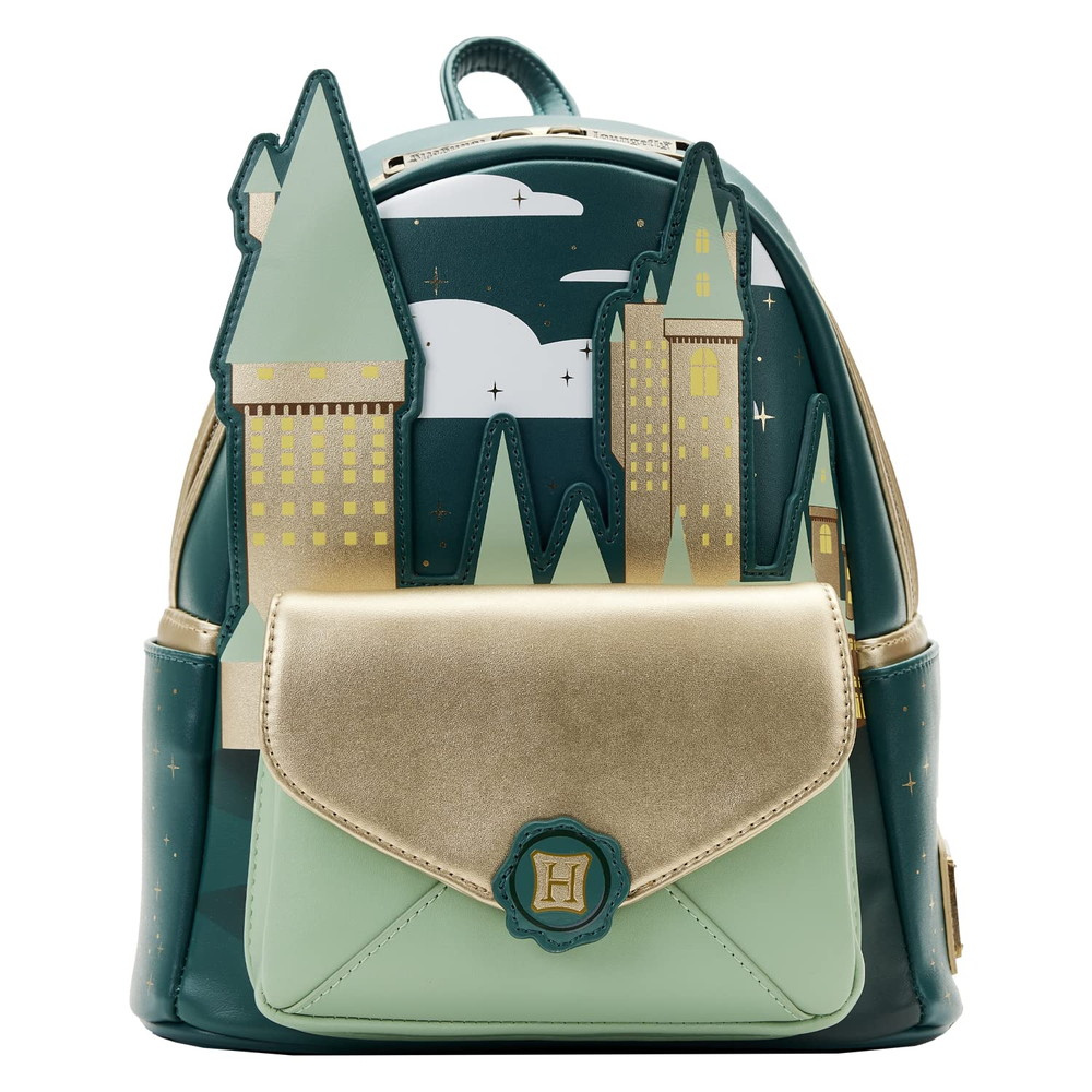 Loungefly Harry Potter ゴールデン ホグワーツ ミニバックパック スタンダード｜Basqueバスク