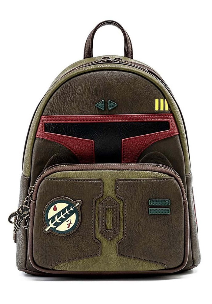 Loungefly Star Wars ボバ・フェット ノー・グッド・トゥ・ミー・デッド コスプレ レディース ダブルストラップ ショルダーバッグ｜Basqueバスク