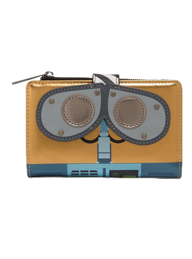 Loungeflyラウンジフライ ディズニー ピクサー ウォーリー メタリック フィギュア ウォレット レディース メンズ 財布 キャラクター グッズ 限定