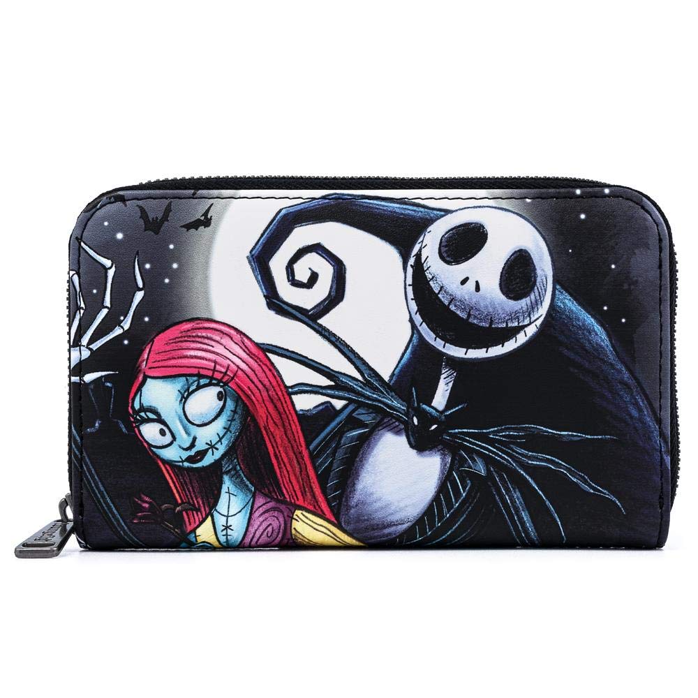 【LOUNGE FLY】× Disney ナイトメア 折りたたみ財布 ウォレット Amazon | Loungefly & - , & - | Loungefly | 財布