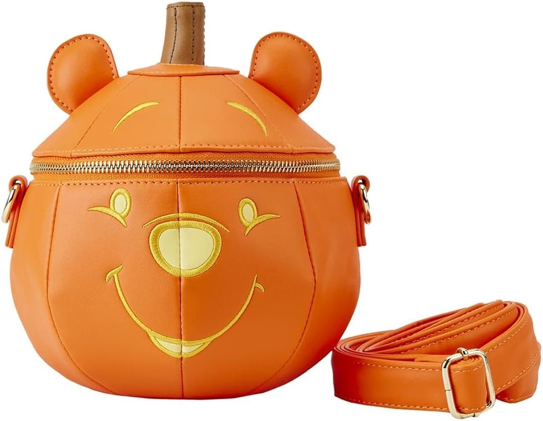 Loungefly Disney くまのプーさん パンプキン クロスボディバッグ スタンダード
