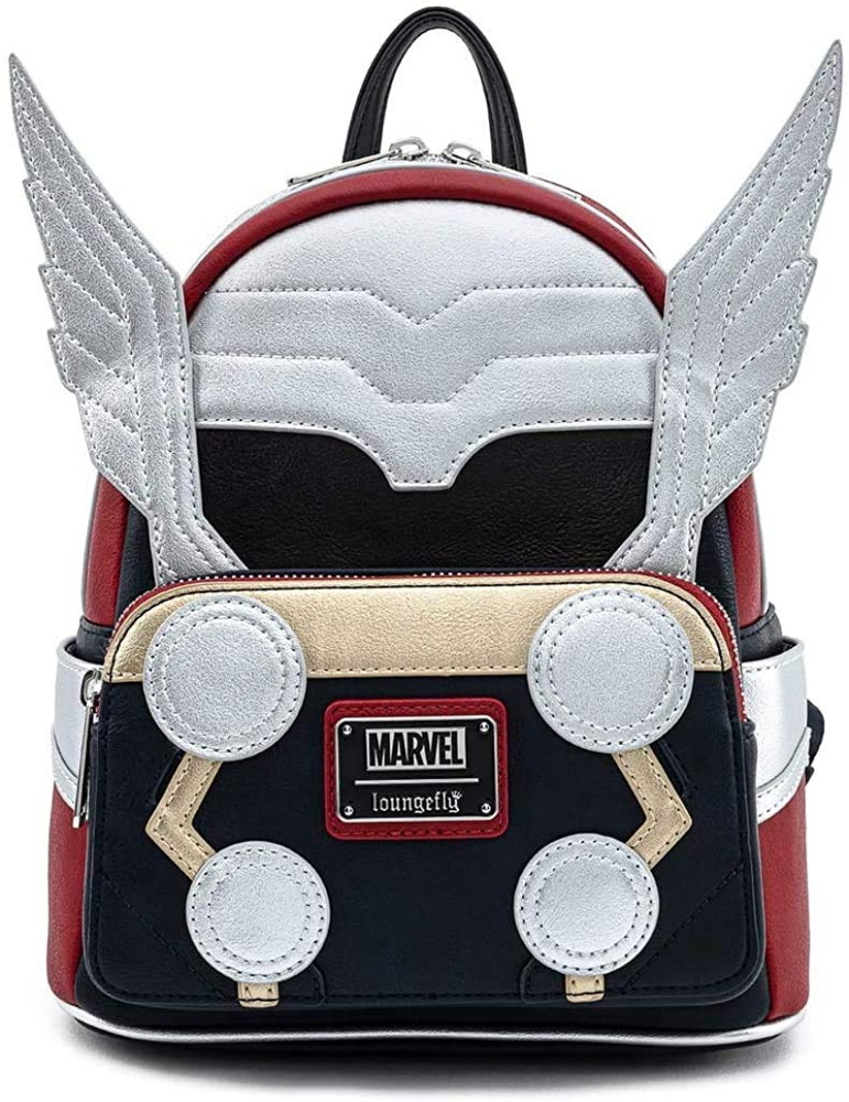 Loungefly Marvel ソー クラシック コスプレ レディース ダブルストラップ ショルダーバッグ パース