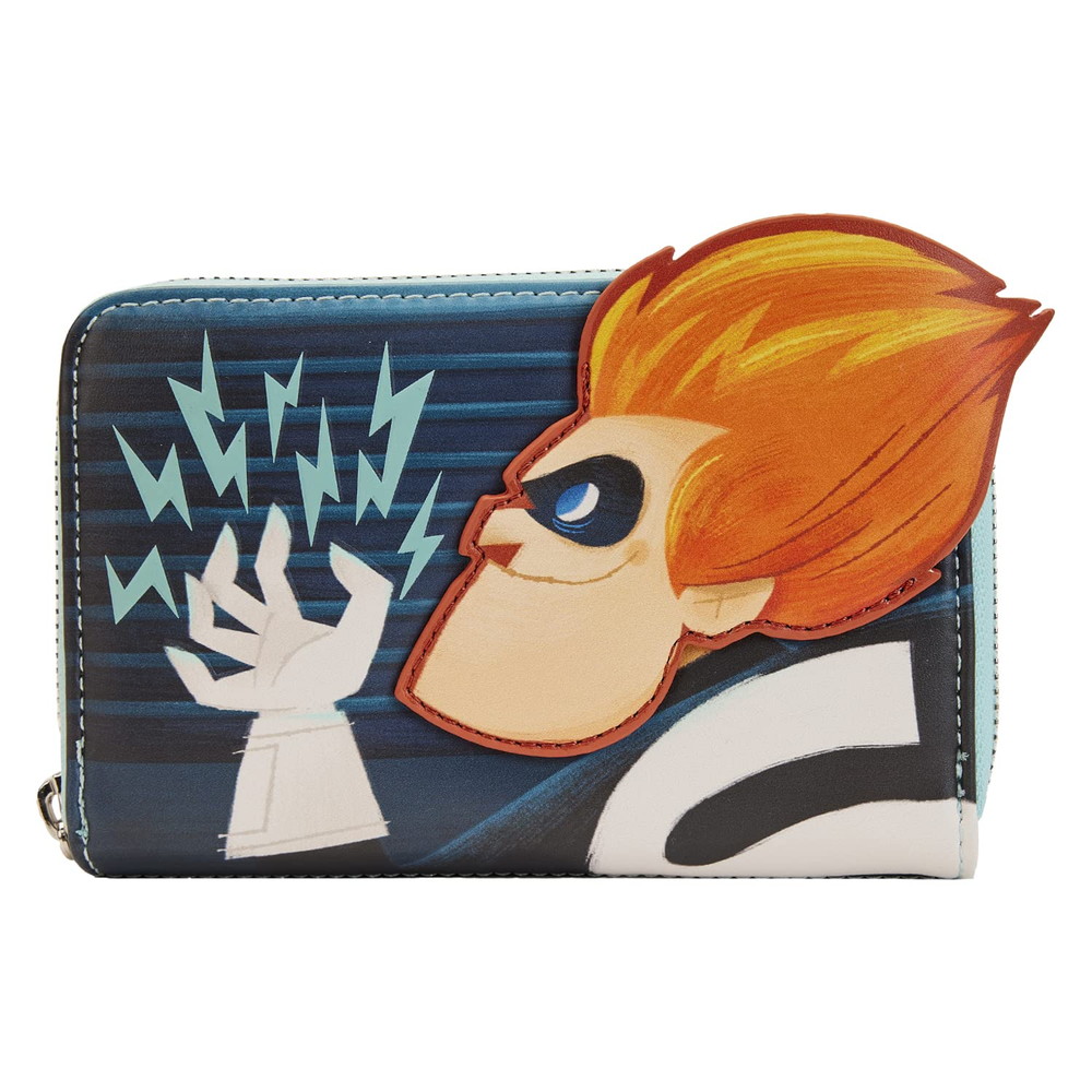 Loungefly Disney Pixar Mr.インクレディブル シンドローム ジップウォレット
