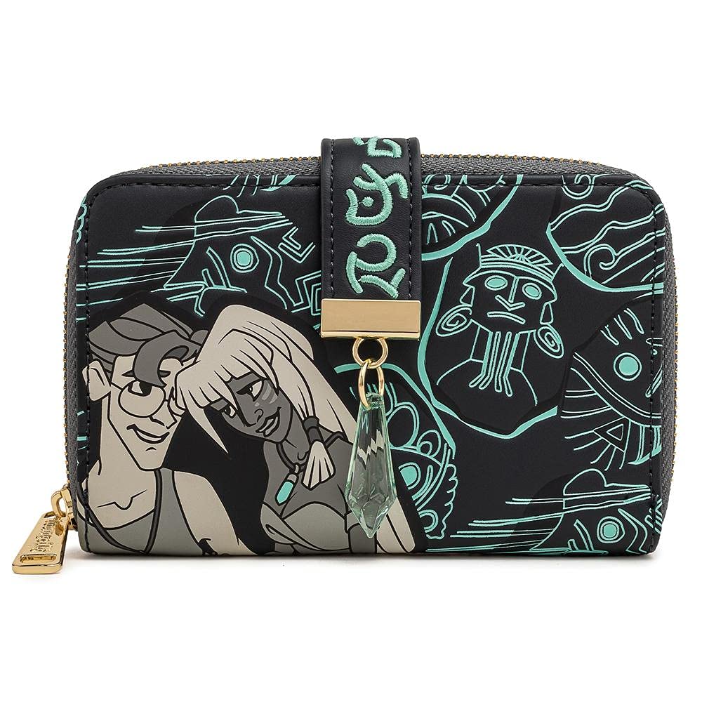 Loungefly Disney アトランティス 20周年記念 キーダ＆マイロ ウォレット