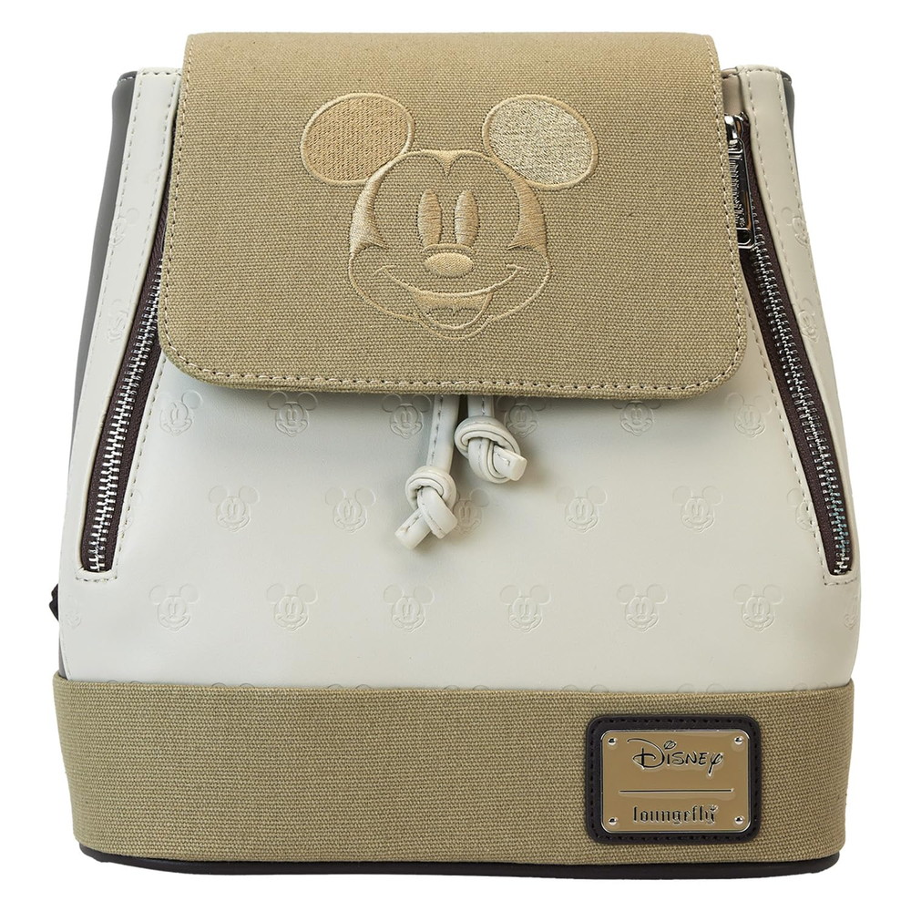 Loungefly Disney ミッキー＆フレンズ キャンバス ミニバックパック
