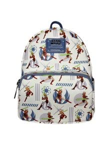 Loungefly スターウォーズ アソーカ クローンウォーズ 総柄プリント ミニバックパック｜Basqueバスク