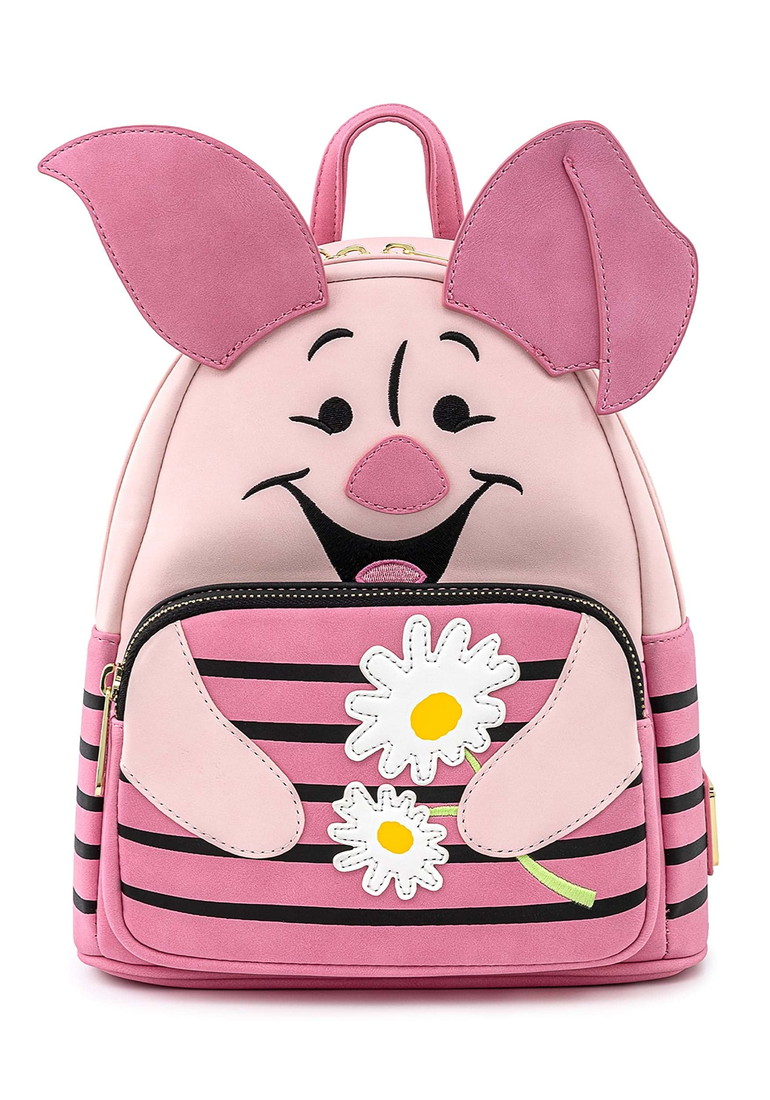 Loungeflyラウンジフライ ディズニー くまのプーさん ピグレット コスプレ レディース ミニバックパック リュックサック キャラクター グッズ|Basqueバスク