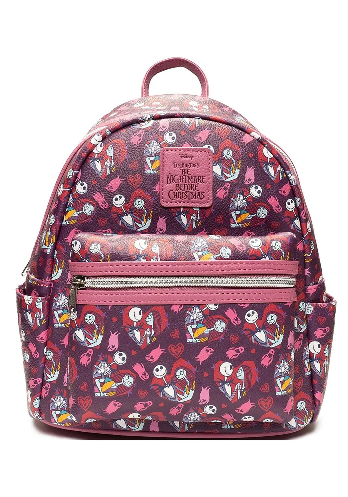 Loungefly ナイトメアー・ビフォア・クリスマス ジャック・アンド・サリー ハート ミニバックパック｜Basqueバスク 20,175円