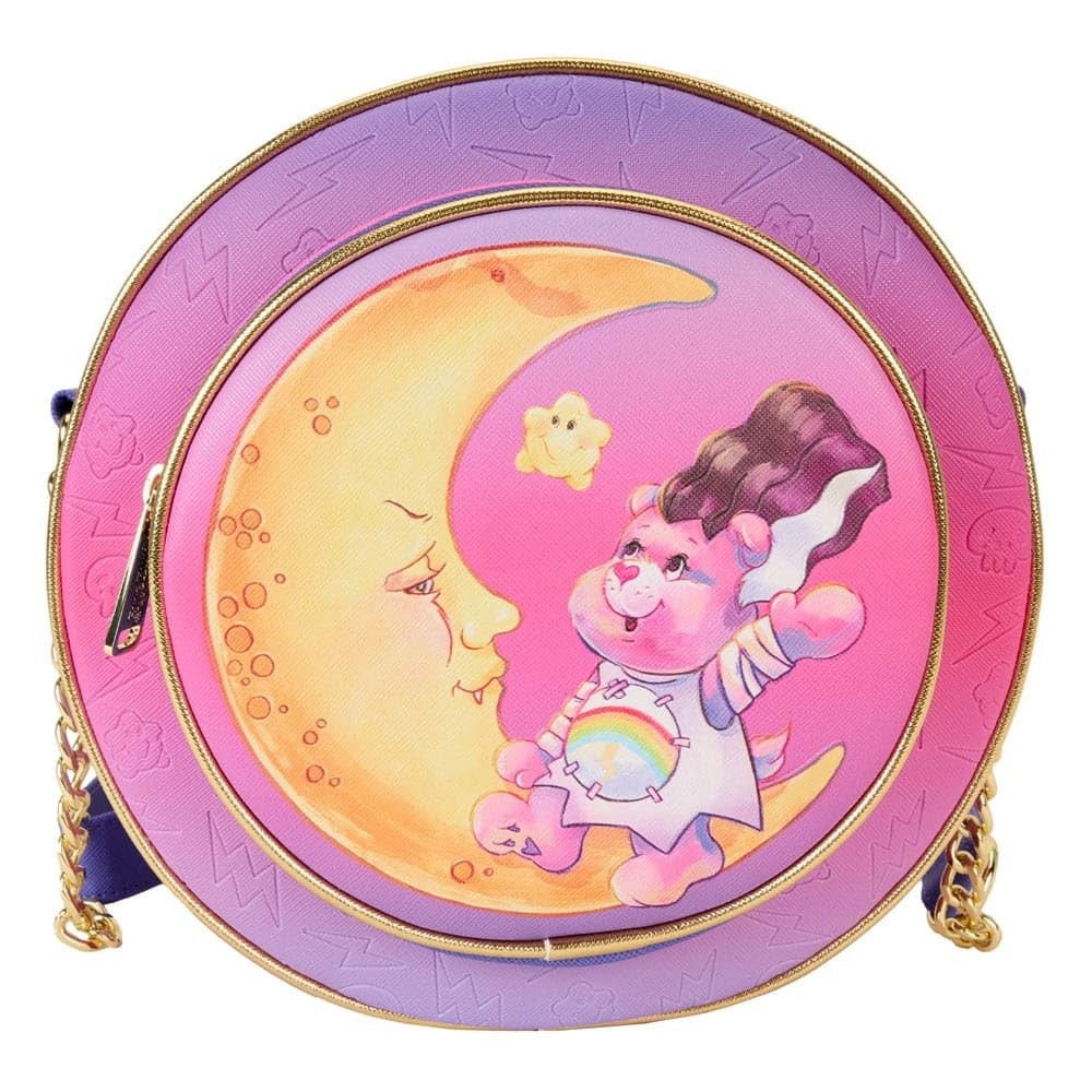 Loungefly ケアベア ユニバーサル・モンスターズ チアベア フランケンシュタインの花嫁 ショルダーバッグ クロスボディ|Basqueバスク