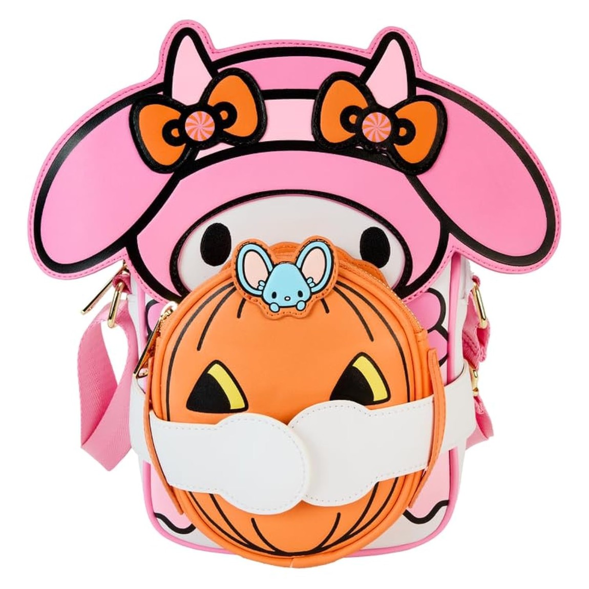 Loungefly サンリオ マイメロディ ハロウィン クロスボディ ショルダーバッグ コインケース付き クロスバディーズ|Basqueバスク