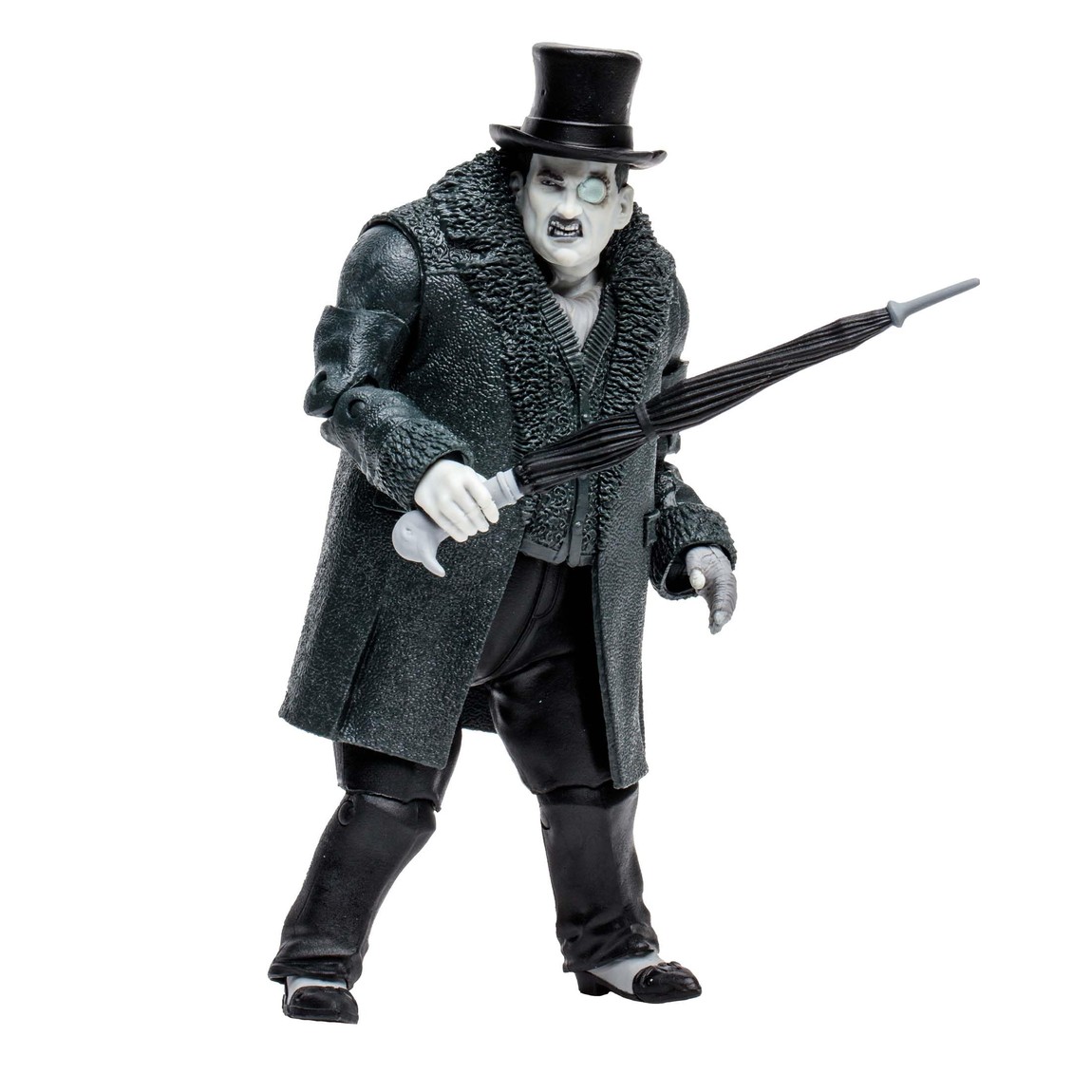 マクファーレン トイズ DCマルチバース ペンギン (アーカム・シティ モノクロ版) 7インチ アクションフィギュア / McFarlane Toys DC Multiverse Batman: Arkham City Penguin B&W 7" Action Figure|Basqueバスク