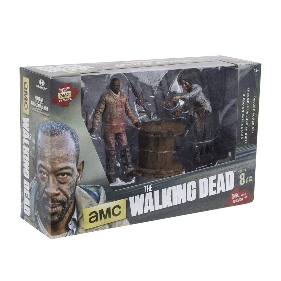 マクファーレン トイズ ウォーキング・デッド モーガン・ジョーンズ & ウォーカー スパイク・トラップ フィギュアセット / McFarlane Toys The Walking Dead Morgan Jones Deluxe Box Action Figure｜Basqueバスク