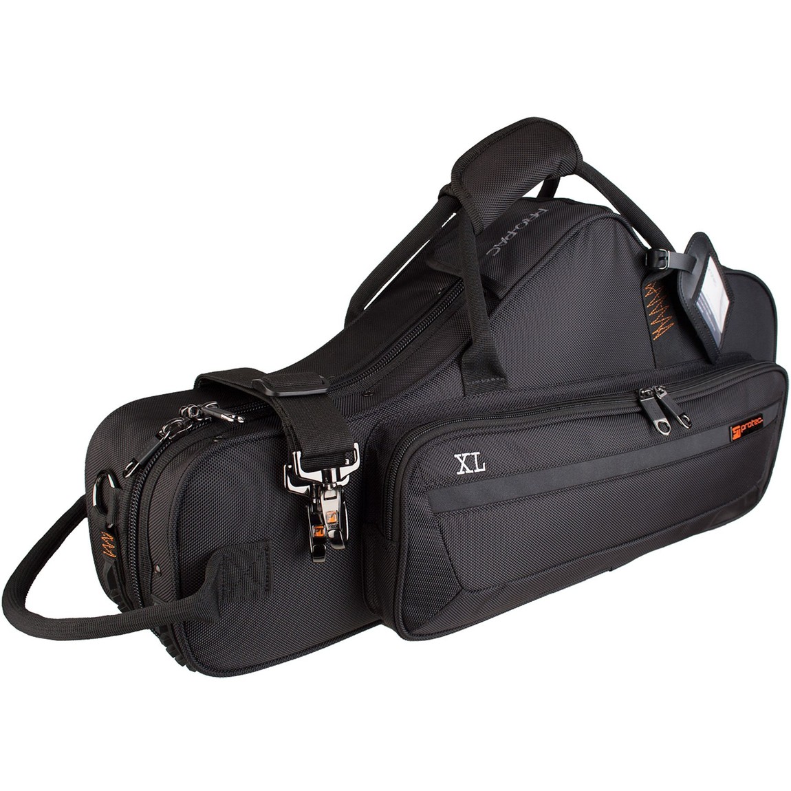 Protec アルトサックス用セミハードケース PRO PAC ラージベル・ビッグボディ対応 ブラック｜Basqueバスク