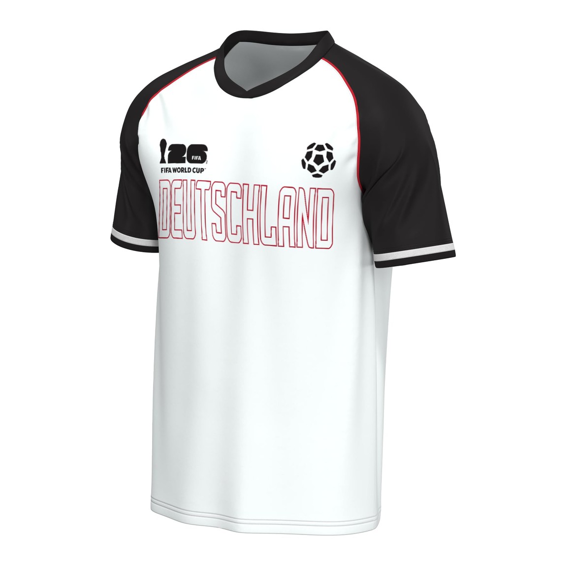 Outerstuff FIFA ワールドカップ 2026 ドイツ代表 Germany ラグラン Tシャツ トップス ジャーマニーカラー サッカー メッシュ｜Basqueバスク 9,864円